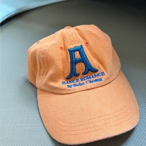 Bobo Choses Vibrant Orange Hat with Blue Detail